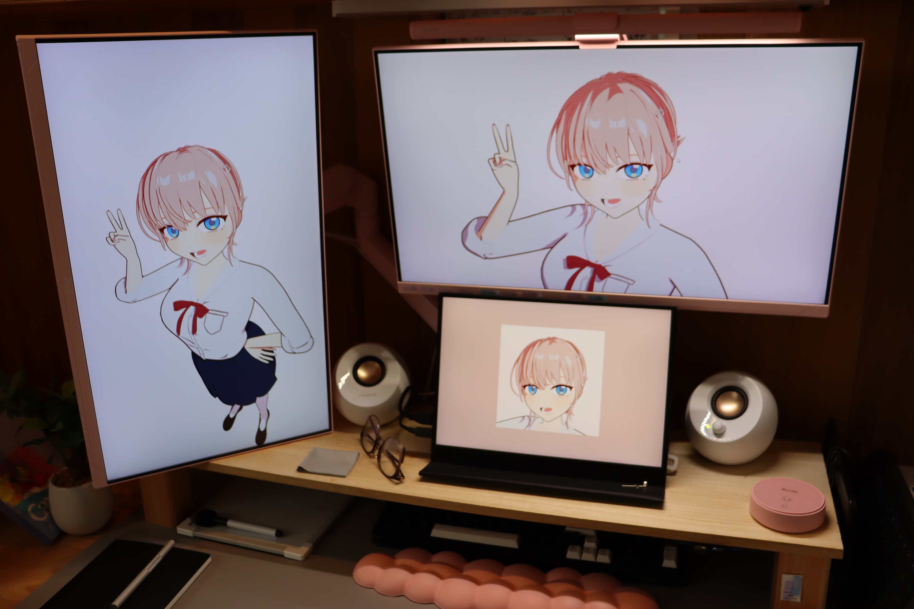 ピンク髪の先輩 In use