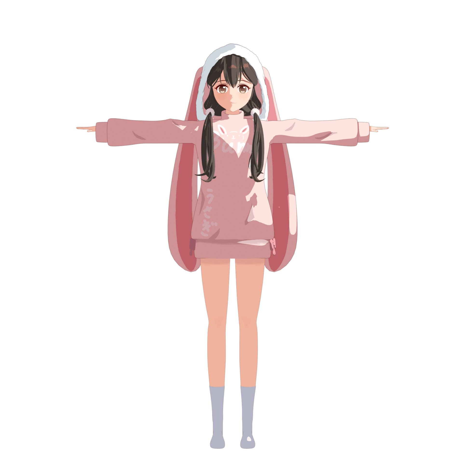 うさみみパーカーちゃん 2